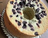 マルベリーの米粉シフォンケーキ作り方9写真