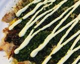 米粉お好み焼き●豚玉真ん中チーズ作り方4写真