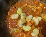 豚モツとそら豆のトマト煮作り方4写真