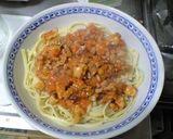 ひき肉なし！ケチャップでミートソース作り方8写真