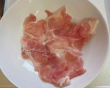 レンチン！豚肉ともやしのピリ辛重ね蒸し作り方2写真