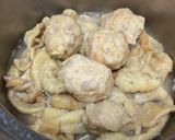 肉団子と鶏皮のフォー（ホムデンたっぷり）作り方2写真