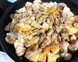 鶏ももと厚揚げのニンニク生姜炒め作り方7写真
