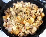 鶏ももと厚揚げのニンニク生姜炒め作り方8写真