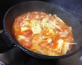 アラビアータ（トマト煮込料理のリメイク）作り方1写真
