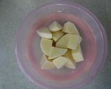 新じゃがの炒め物作り方1写真
