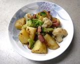 新じゃがの炒め物作り方5写真