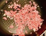アスパラひき肉丼作り方2写真