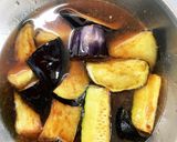 ♡ナスとズッキーニの揚げ浸し梅味で♡作り方3写真
