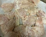 ブリブリむね肉のガリマヨ♡作り方3写真