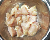 鶏むね肉と大根の時短柔らか炒め煮作り方1写真