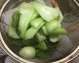 青梗菜の蟹あんかけ作り方2写真