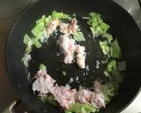 青梗菜の蟹あんかけ作り方4写真