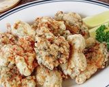 ☆簡単☆鶏ささみのレモンバジルから揚げ作り方5写真