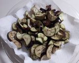 パクチーと蒸し鶏とナスのエスニック和え物作り方2写真