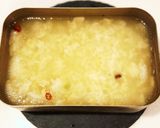 チーズリゾット風アレンジ(キャンプ飯)作り方2写真