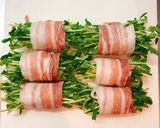 豆苗の豚バラ巻き作り方1写真