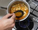 焼肉のたれでチゲ風スープ作り方5写真