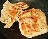 ◆簡単しっとりハーブチキン ポテト添え◆作り方4写真