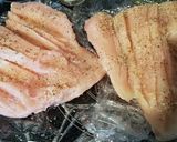 ◆簡単しっとりハーブチキン ポテト添え◆作り方2写真