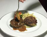 猪肉のハンバーグ･味噌バターソース♡⃛作り方20写真