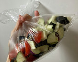 茄子とトマトの白だし漬け ナスは生食OK作り方3写真