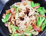 冷凍うどん大活躍！簡単焼きうどん！作り方7写真