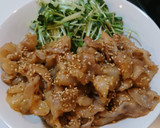 簡単！激ウマ！豚バラ肉のネギごまだれがけ作り方7写真