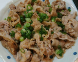 簡単！激ウマ！豚バラ肉のネギごまだれがけ作り方8写真