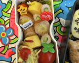 簡単 しんちゃん　アニメ 弁当　ぶりぶり作り方8写真