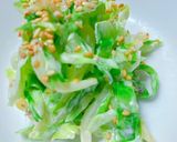 春キャベツとたくあんのマヨ和え作り方6写真