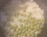 さや付きえんどうで作る豆ご飯作り方3写真