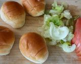 カツオのタタキのパクチーサンド作り方3写真