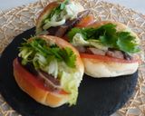 カツオのタタキのパクチーサンド作り方5写真