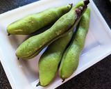 そら豆とコーンのカレーバター炒め作り方1写真