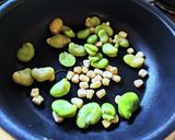 そら豆とコーンのカレーバター炒め作り方5写真