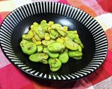 そら豆とコーンのカレーバター炒め作り方7写真