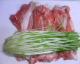 お弁当の簡単おかず♪豚肉のみず菜巻き作り方2写真