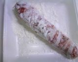 お弁当の簡単おかず♪豚肉のみず菜巻き作り方3写真