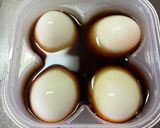 半熟煮卵作り方4写真