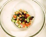 自宅で作る簡単地中海食！豆サラダ作り方3写真