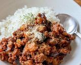 【楽めし】茄子ミートライス作り方4写真