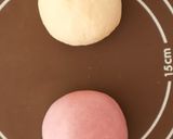 もっちり♫紫芋のしましまベーグル作り方2写真