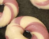 もっちり♫紫芋のしましまベーグル作り方9写真