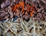 ヨウサマの減塩牛肉細切れとごぼう炒め作り方4写真
