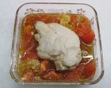 下味革命！鶏むね肉の和風トマトガーリック作り方5写真