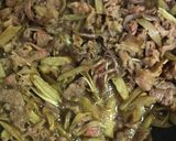 牛肉とゴボウの甘じょっぱ炒め煮！作り方6写真