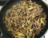 牛肉とゴボウの甘じょっぱ炒め煮！作り方8写真