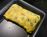 簡単！卵焼き　韓国海苔たっぷり作り方4写真