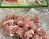鶏胸肉のケチャプ煮作り方1写真